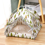 Cat Tent Bed | Cozy Enclosed Pet House for Cats & Small Dogs – Soft Indoor Sleeping Tent