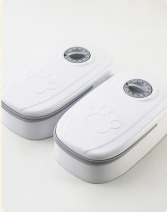 Glatino Automatic Smart Pet Feeder – Timed Food Dispenser with Stainless Steel Bowl for Cats & Dogs