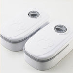 Automatic Smart Pet Feeder – Timed Food Dispenser with Stainless Steel Bowl for Cats & Dogs | WiFi & Portion Control | Glatino