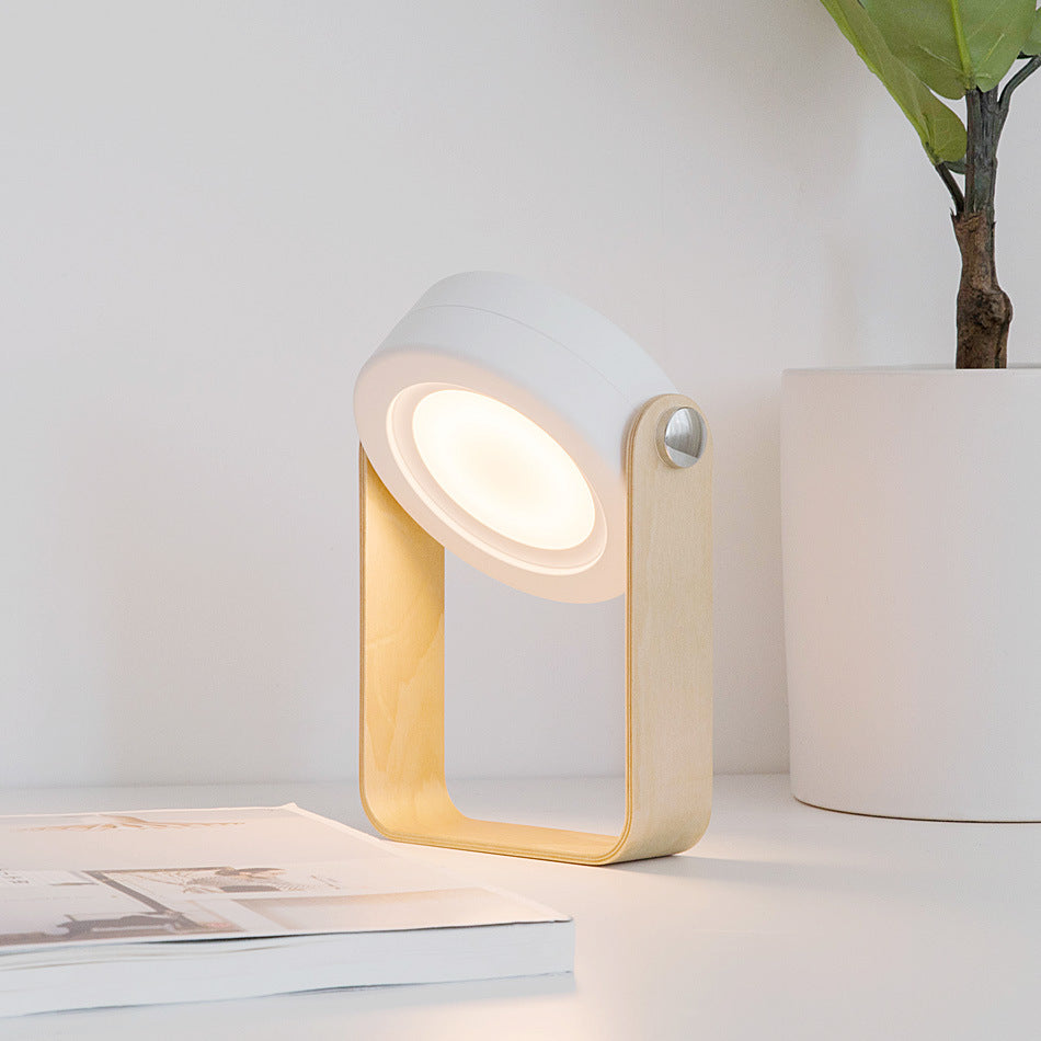 Glatino Foldable Touch LED Night Light Dimmable USB Rechargeable Portable Lantern for Home Decor Reading