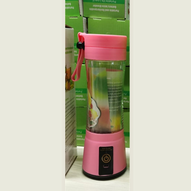 Glatino Portable USB Rechargeable Mini Blender Electric Juicer 6 Blades Fruit Juice Mixer for Home Travel