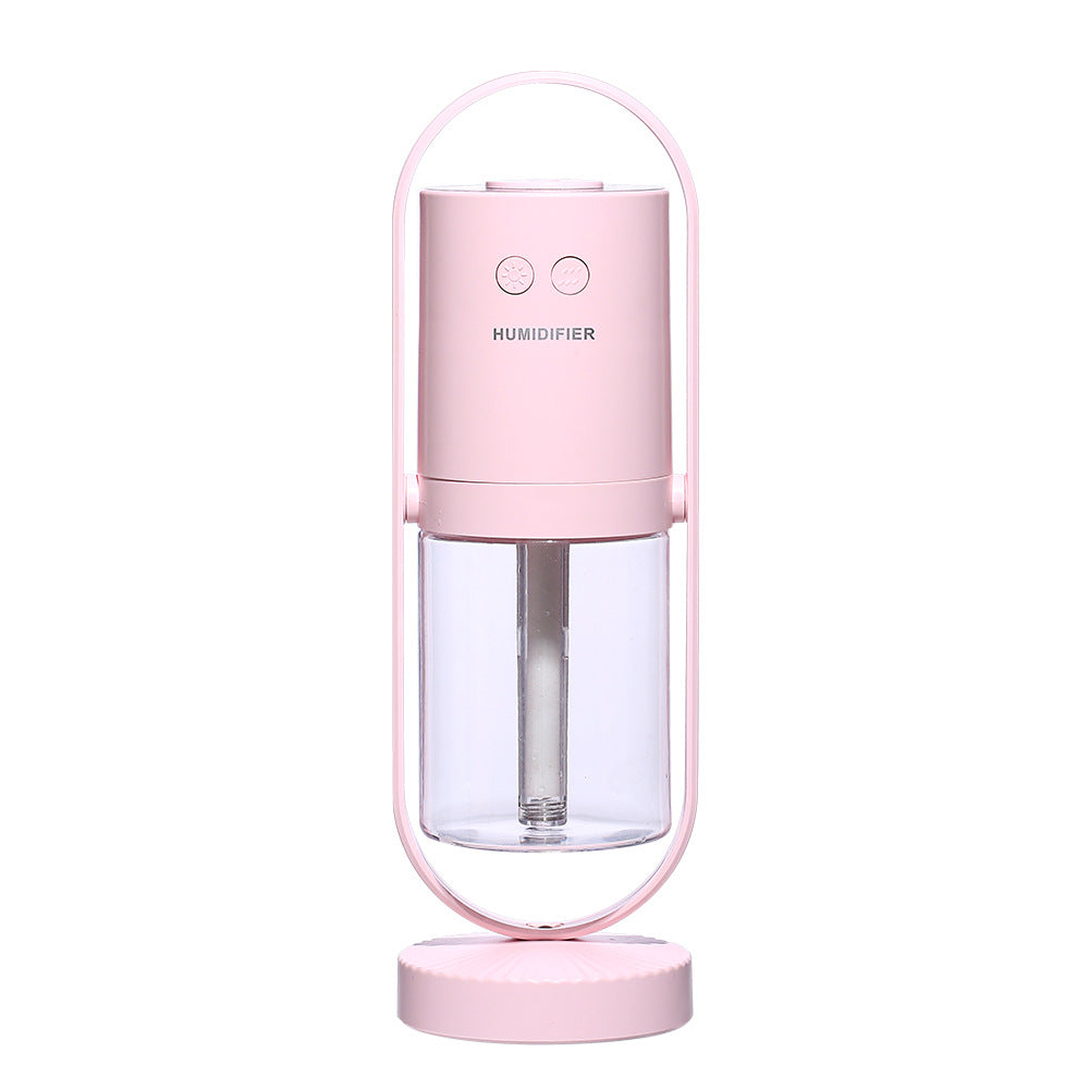 Glatino Magic Shadow USB Air Humidifier with Projection Night Light – Ultrasonic Mini Mist Maker for Home, Car & Office