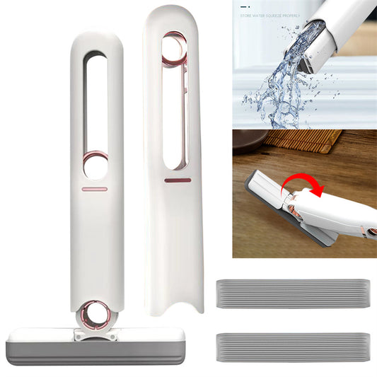 Glatino Mini Mops Floor Cleaning Sponge Squeeze Mop Portable Household Home Car Glass Desk Cleaner Tool