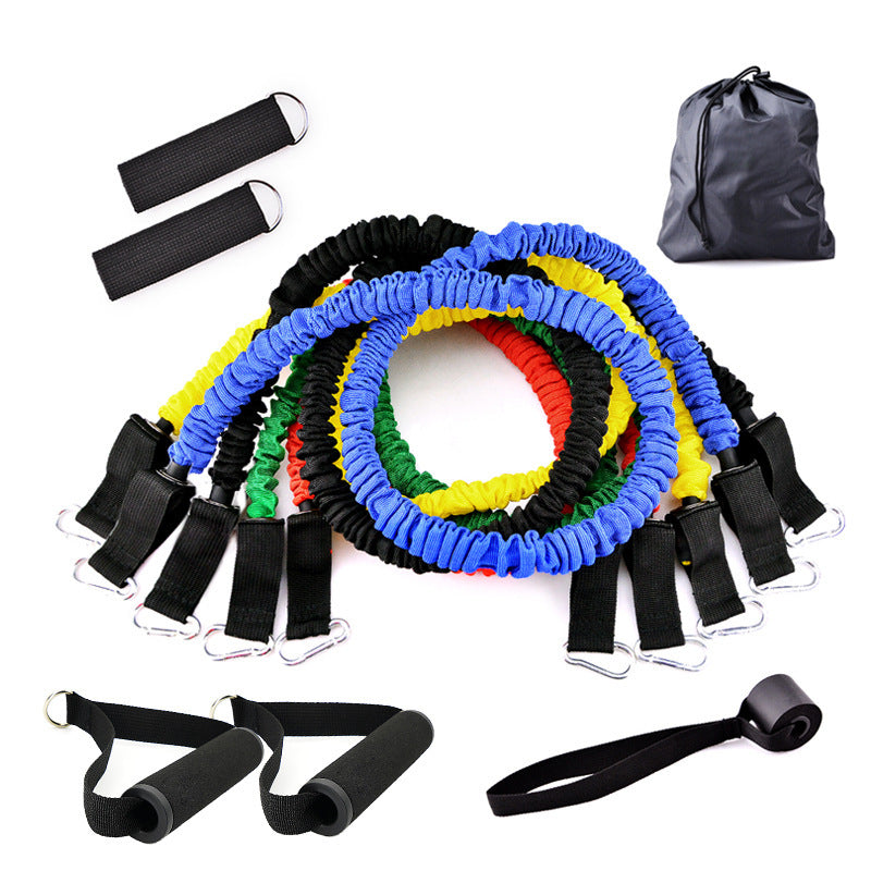 Glatino Portable Fitness Rally – Elastic Resistance Pull Rope for Full-Body Workouts, Yoga, Pilates & Strength Training