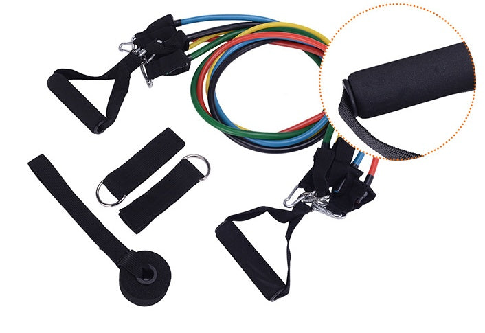 Glatino Portable Fitness Rally – Elastic Resistance Pull Rope for Full-Body Workouts, Yoga, Pilates & Strength Training