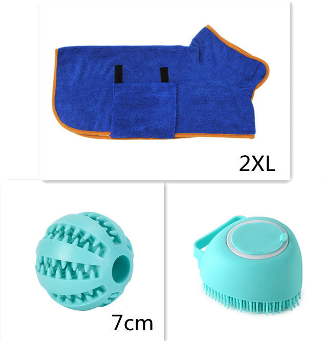 Silicone Dog & Cat Bath Massage Gloves Brush – Grooming Comb with Shampoo Dispenser for Easy Cleaning | Pet Care Essential | Glatino