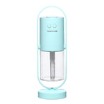 Glatino Magic Shadow USB Air Humidifier with Projection Night Light – Ultrasonic Mini Mist Maker for Home, Car & Office