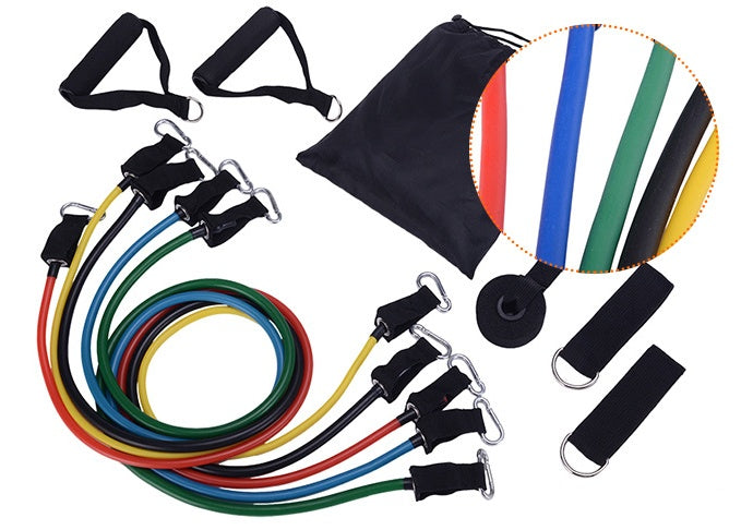Glatino Portable Fitness Rally – Elastic Resistance Pull Rope for Full-Body Workouts, Yoga, Pilates & Strength Training