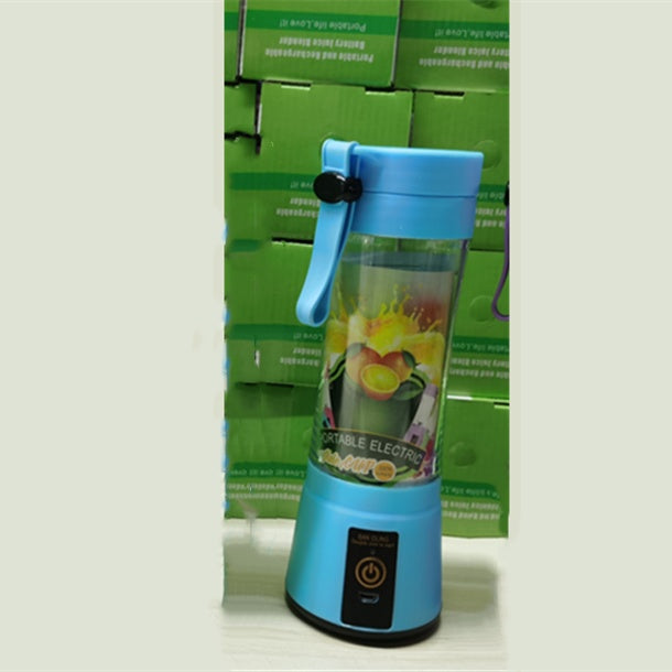 Glatino Portable USB Rechargeable Mini Blender Electric Juicer 6 Blades Fruit Juice Mixer for Home Travel