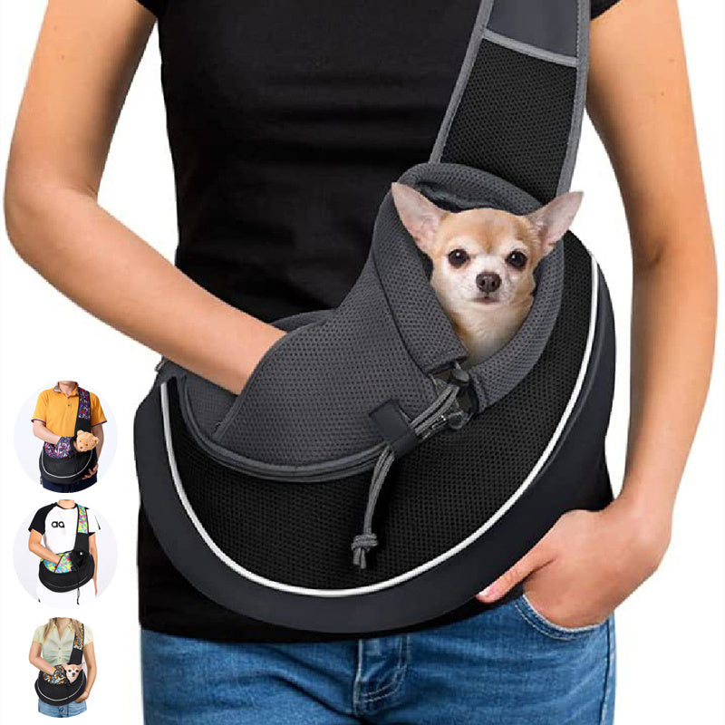 Portable Pet Carrier Bag | Stylish Crossbody Travel Tote for Small Dogs & Cats