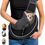 Portable Pet Carrier Bag | Stylish Crossbody Travel Tote for Small Dogs & Cats