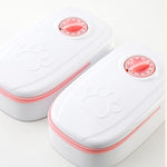 Automatic Smart Pet Feeder – Timed Food Dispenser with Stainless Steel Bowl for Cats & Dogs | WiFi & Portion Control | Glatino