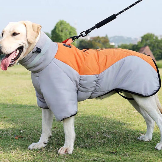Glatino Waterproof Winter Dog Coat – Warm Thick Pet Jacket for Medium & Large Dogs like Labrador