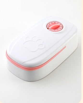 Glatino Automatic Smart Pet Feeder – Timed Food Dispenser with Stainless Steel Bowl for Cats & Dogs