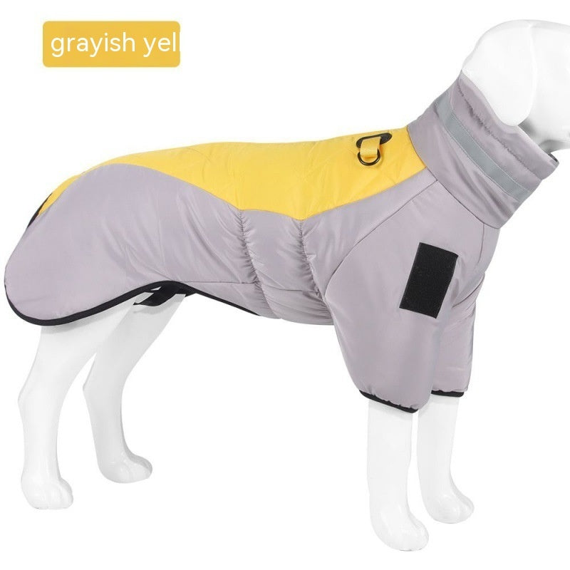 Waterproof Winter Dog Coat | Warm Thick Pet Jacket for Medium & Large Dogs like Labrador