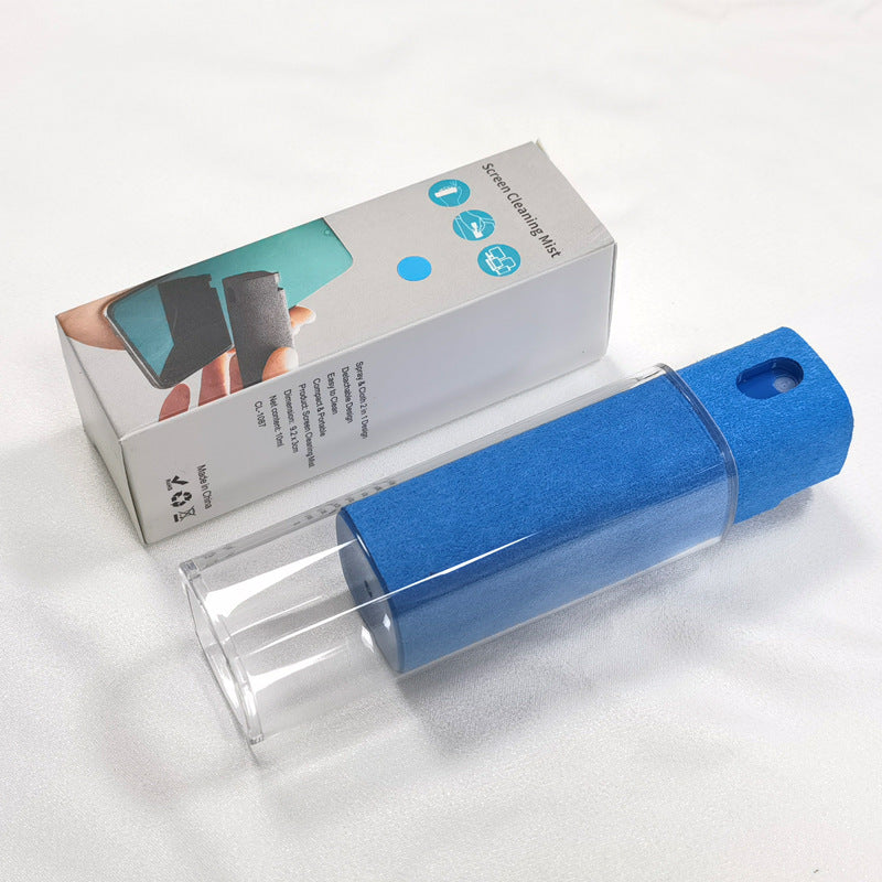 Glatino All-in-One Mobile Phone Screen Cleaner – Portable Spray & Microfiber Screen Cleaning Kit for Phone & Computer
